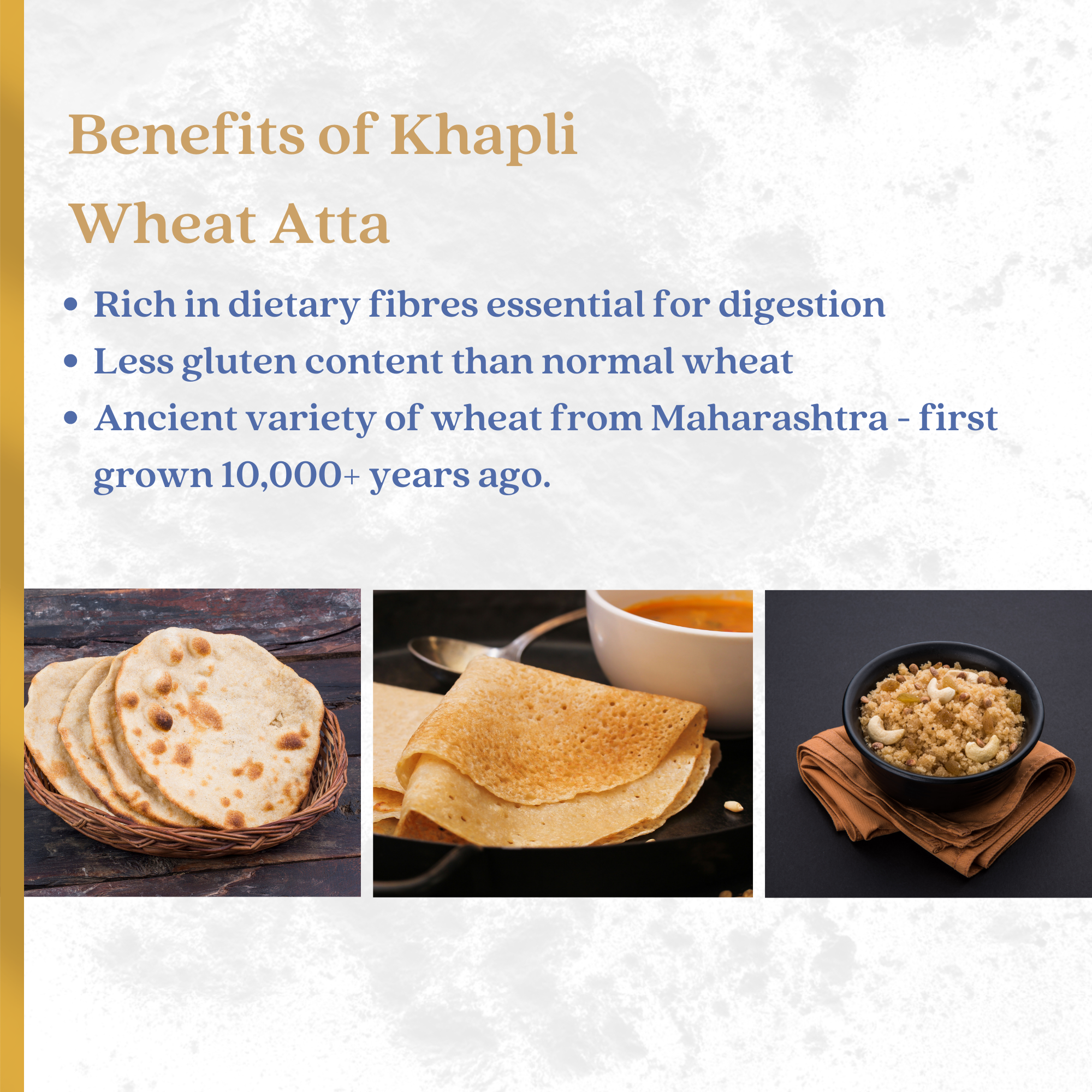 Organic Khapli Atta/Flour